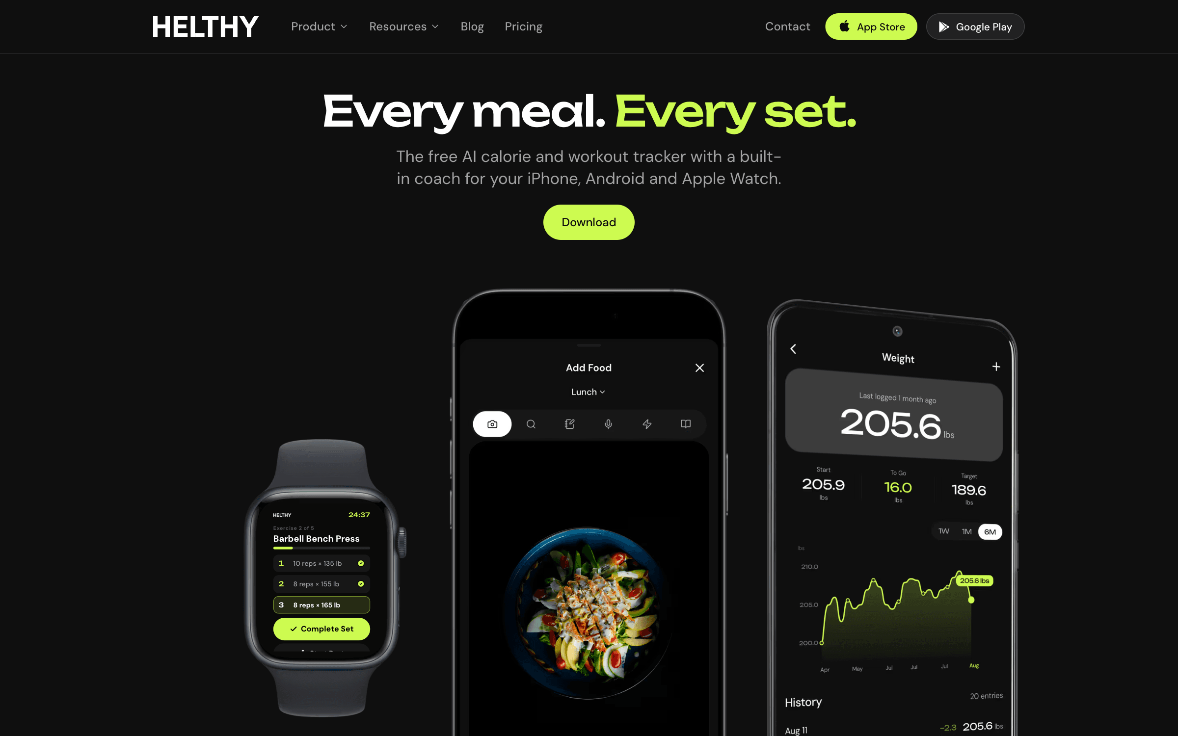 Helthy screenshot